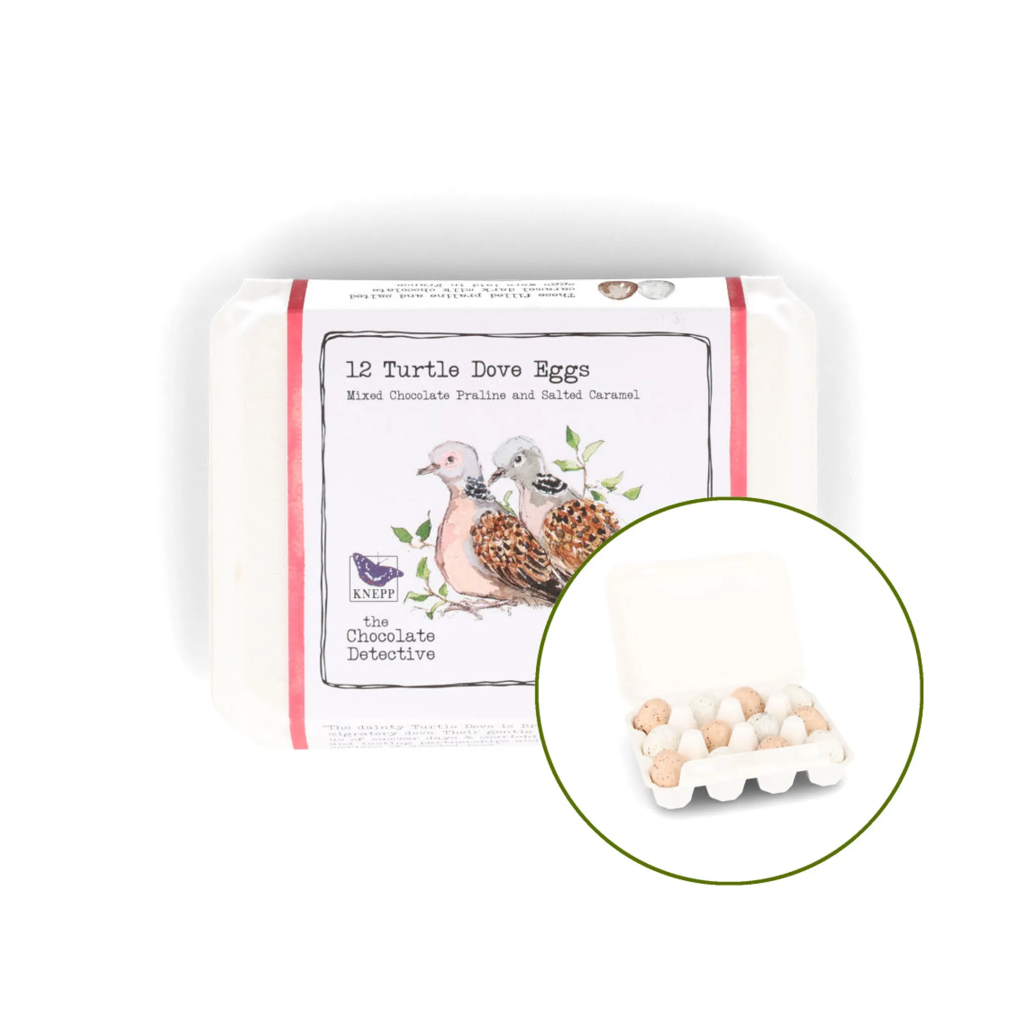 Outlet The x Knepp 12 Turtle Dove Chocolate Eggs, 150g Ingredients Brands|Chocolate & Sweets