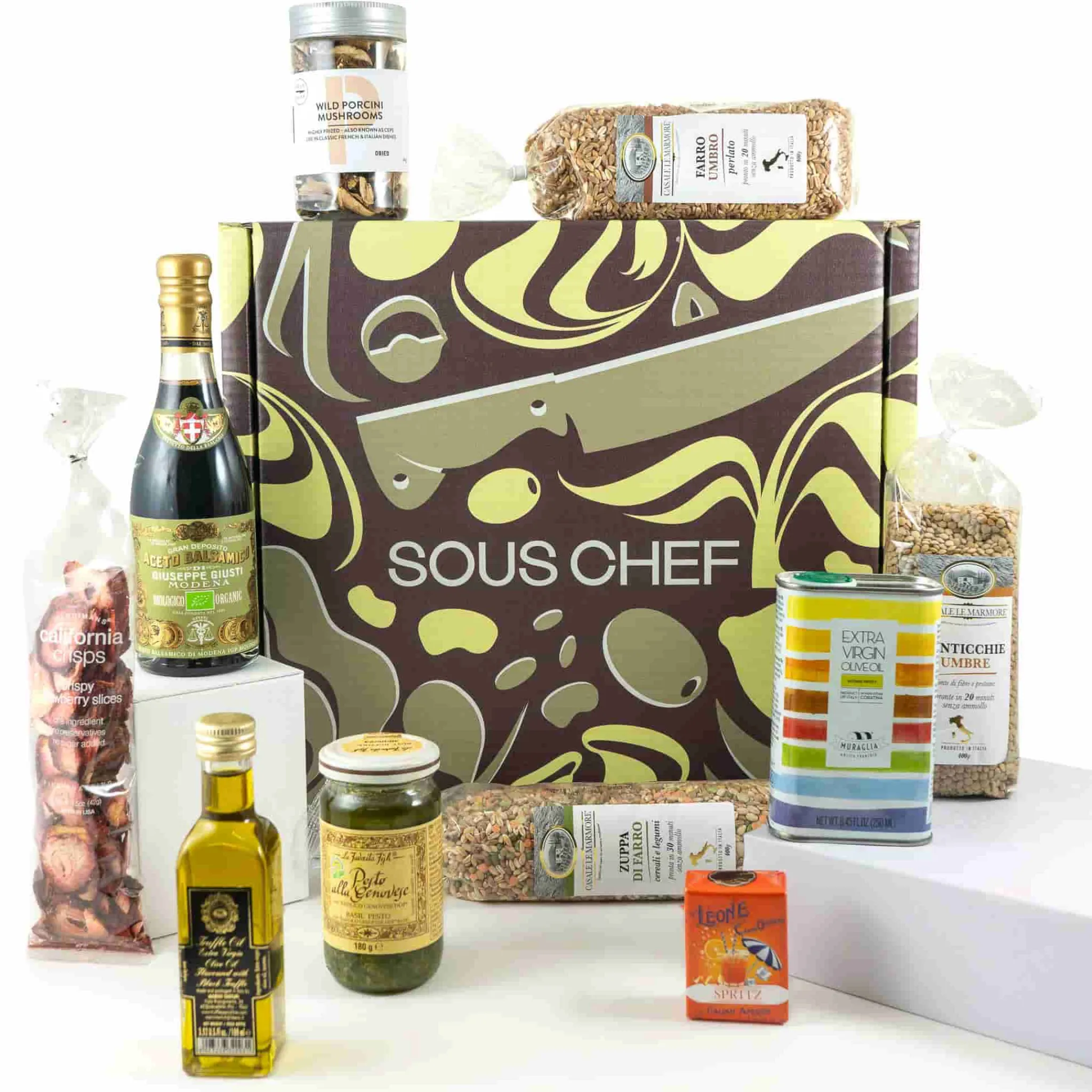 The Cook's Treats Gift Hamper (Vegan) Ingredients Brands