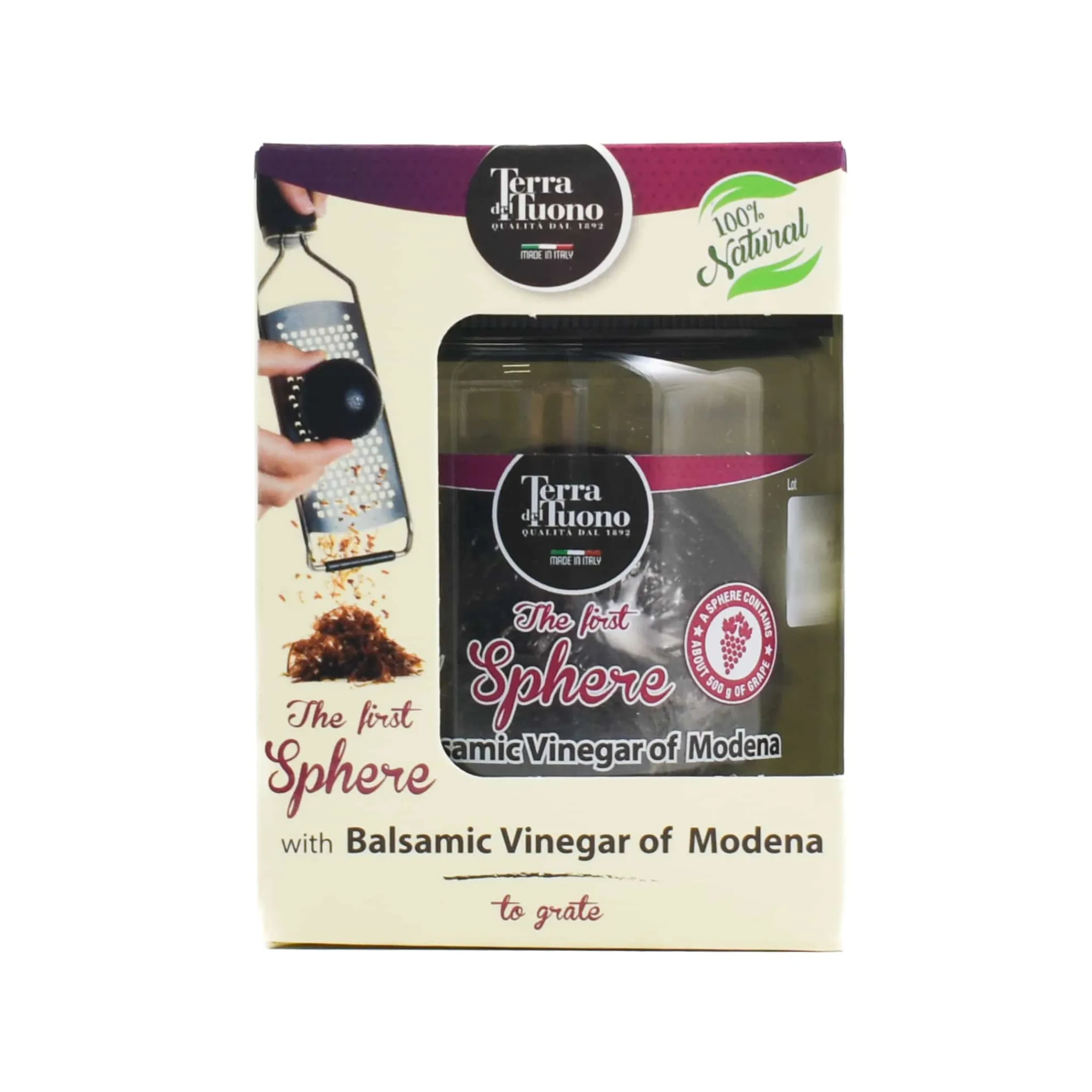 Discount The First Sphere with Balsamic Vinegar Of Modena, 75g Ingredients Brands|Oil, Vinegar & Dressings