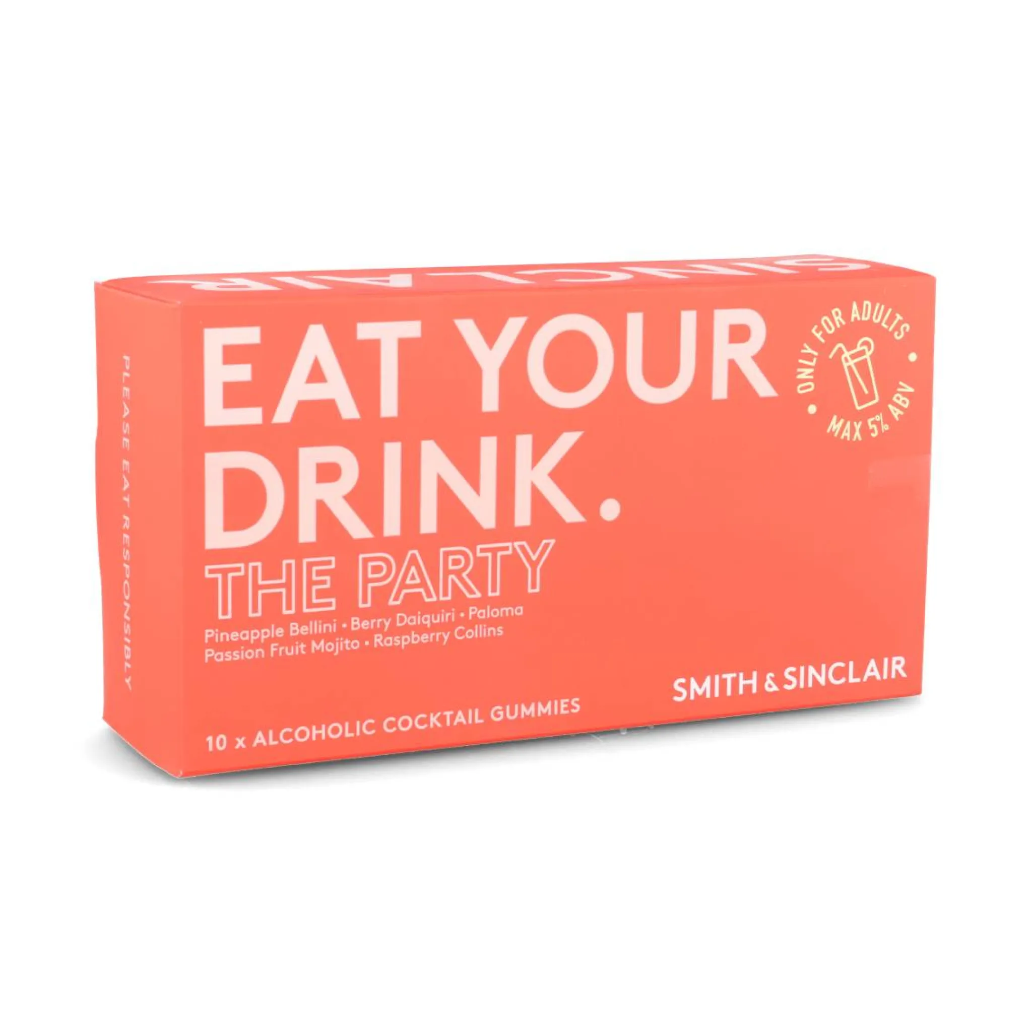 Outlet The Party 5V Alcoholic Cocktail Jelly Sweets, 140g Ingredients Brands|Chocolate & Sweets