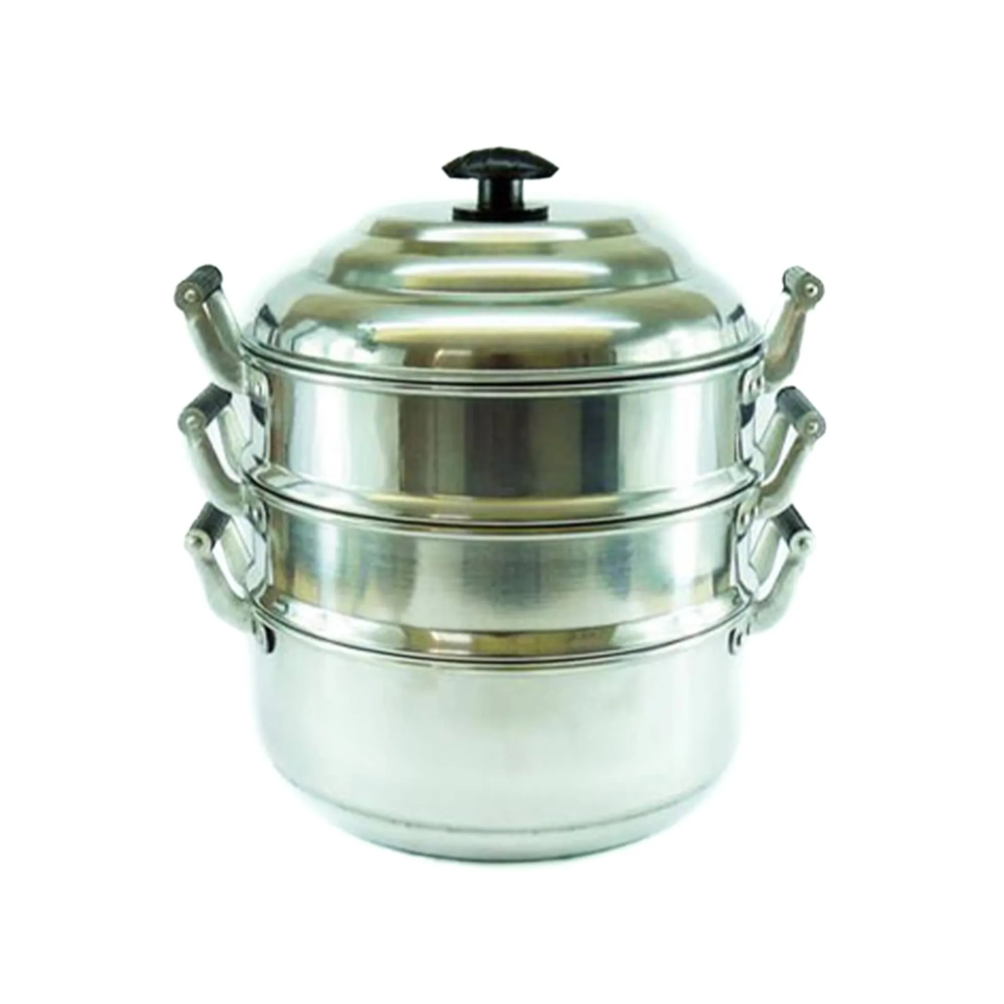 Clearance 3-Tier Aluminium Steamer Chinese Ingredients|Kitchen Tools & Utensils