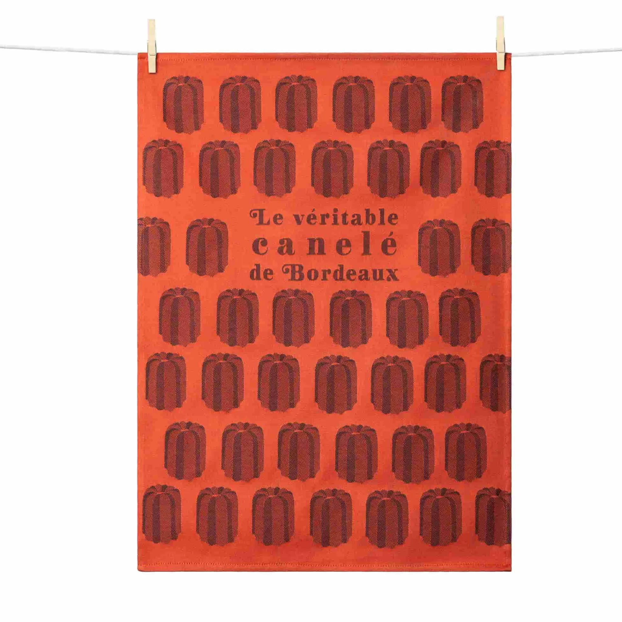 Canele French Jacquard Tea Towel Kitchen Textiles & Clothing