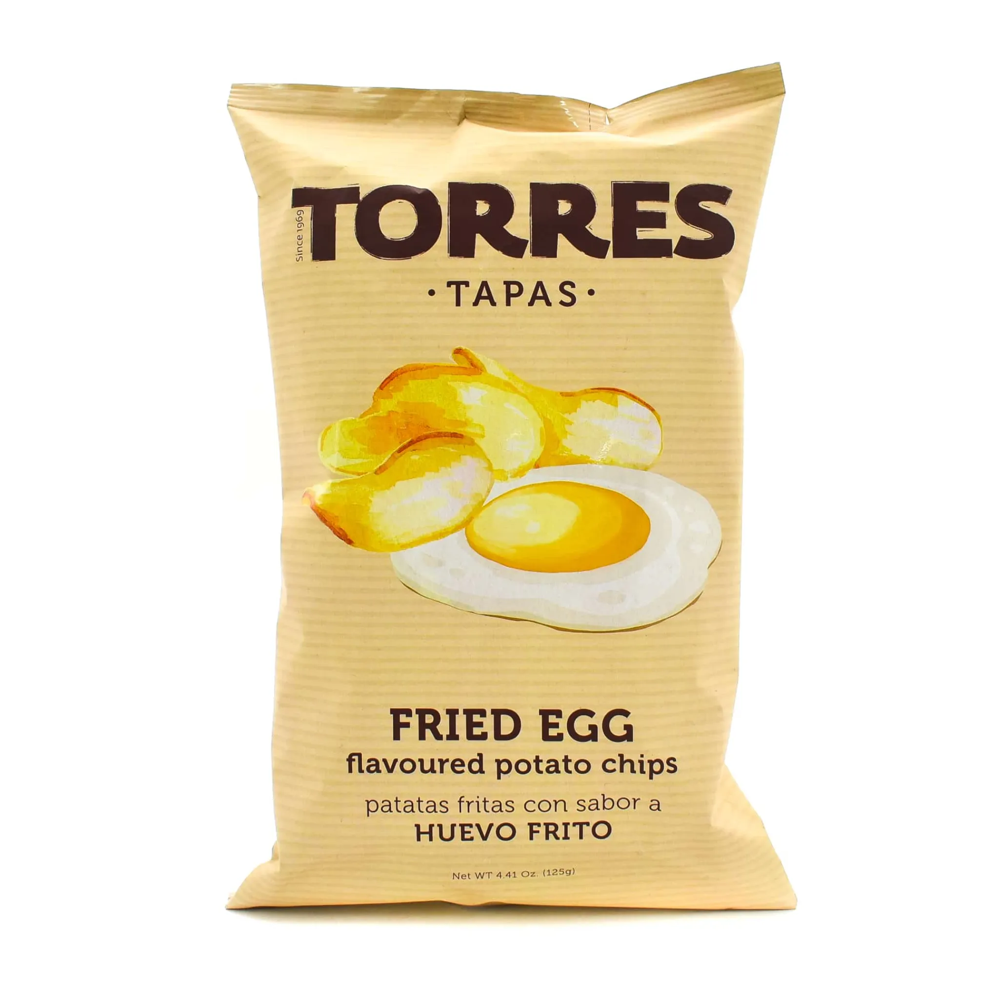New Fried Egg Crisps, 125g Spanish Ingredients|Snacks