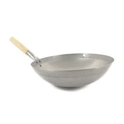 Best Traditional Round-Base Carbon Steel Wok Chinese Ingredients|Pots & Pans
