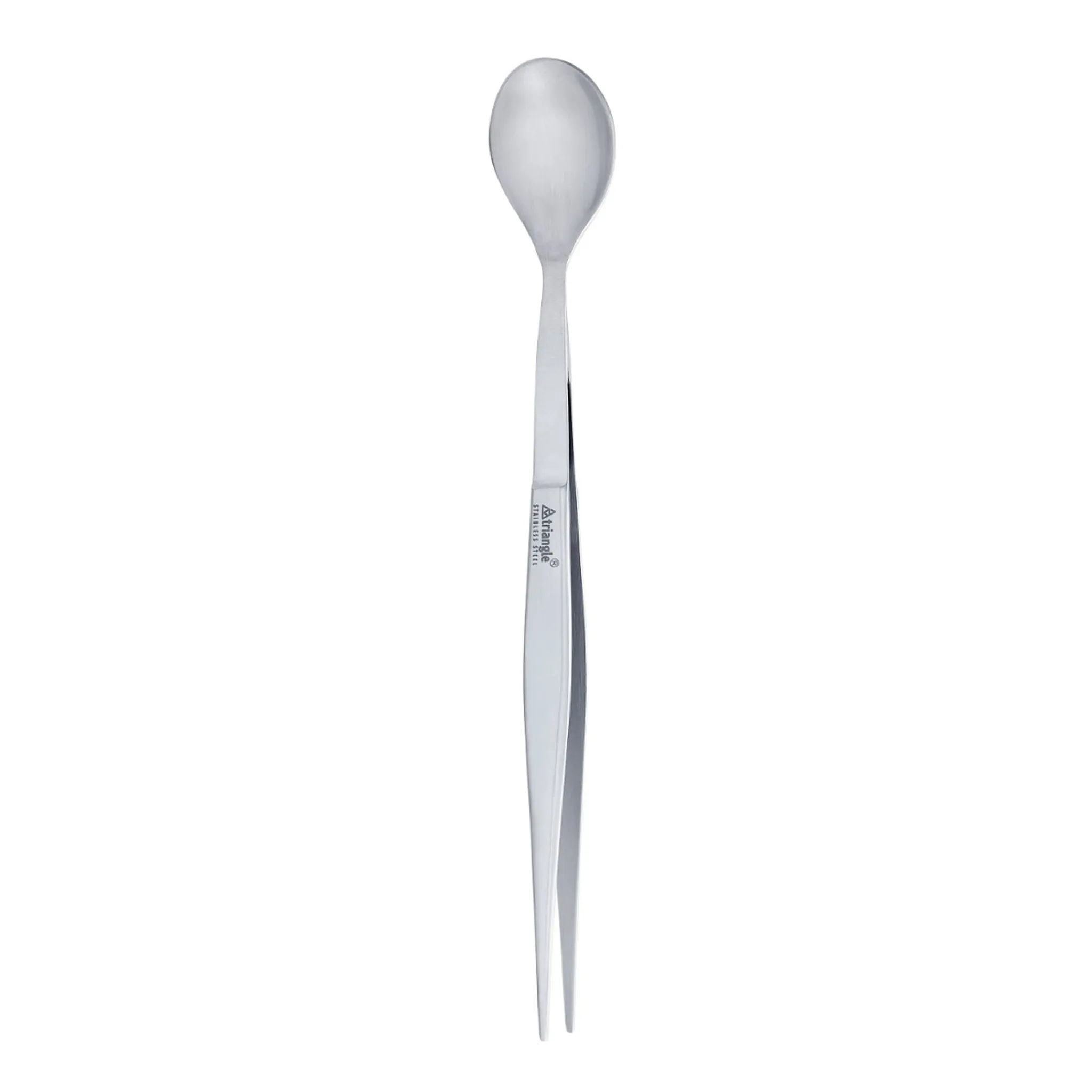 New Stainless Steel Chef Tasting Spoon with Tweezers Kitchen Tools & Utensils