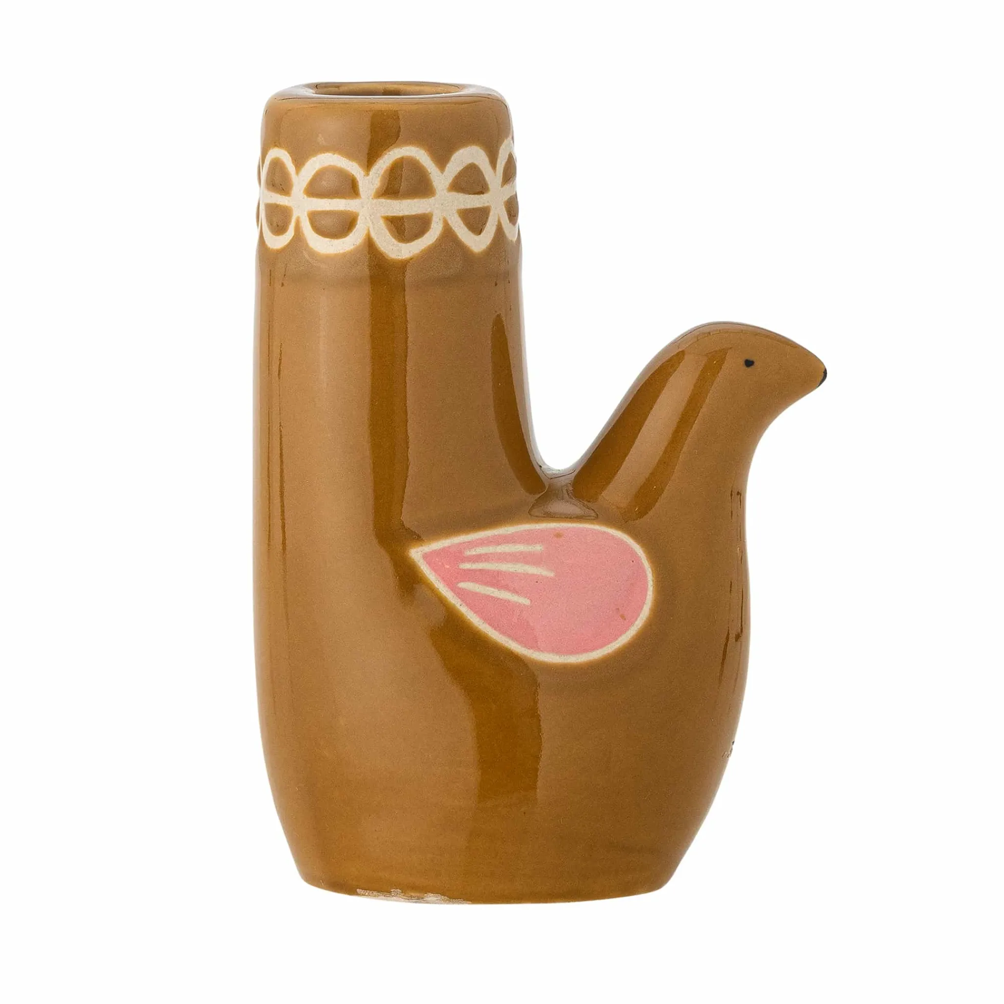 Clearance Trudy Brown Bird Candle Holder Table Setting|Tableware Brands