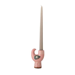 Clearance Trudy Pink Bird Candle Holder Table Setting|Tableware Brands