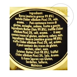 New Truffle Butter Ingredients Brands|Italian Ingredients