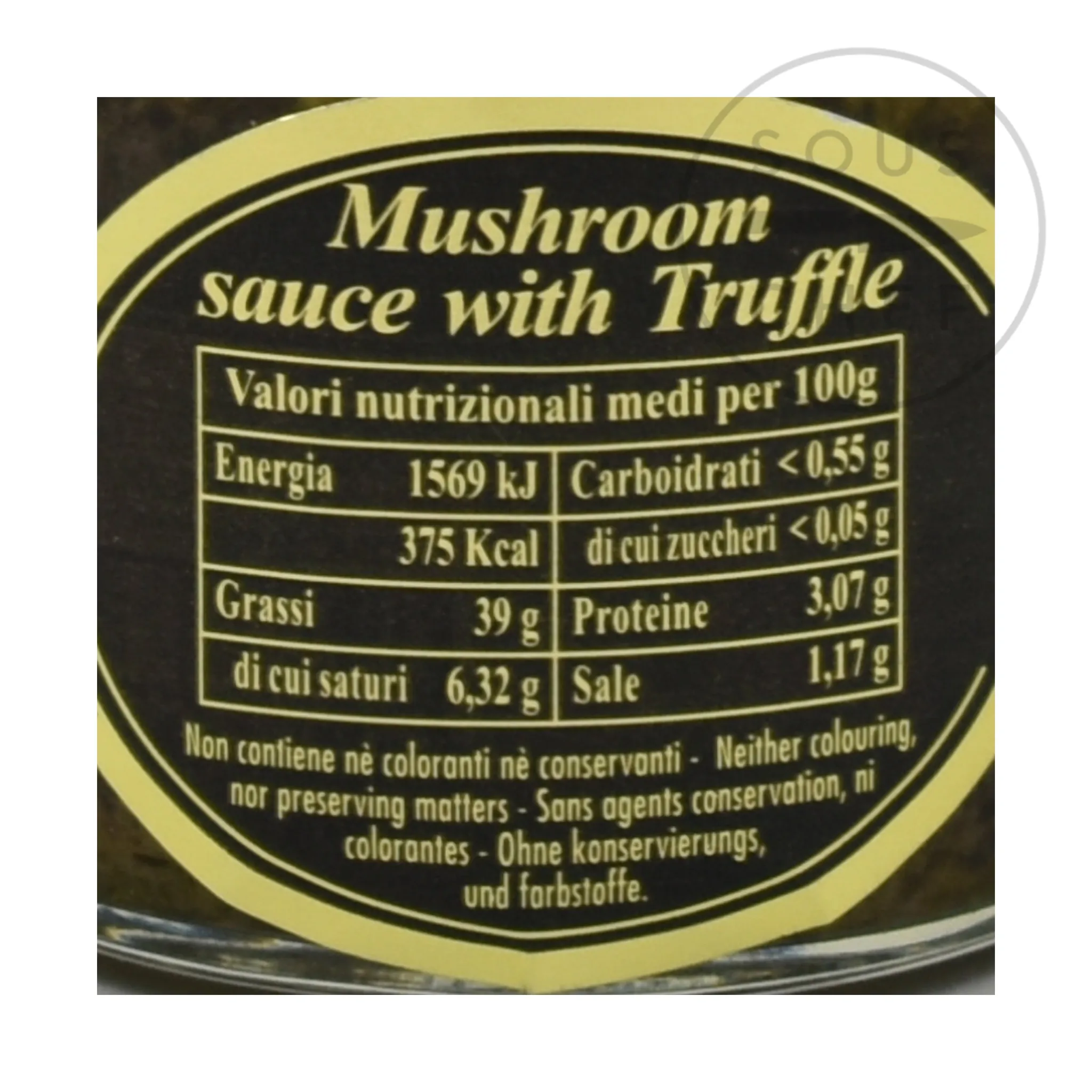 Truffle & Mushroom Salsa, 80g Italian Ingredients|Vegetables