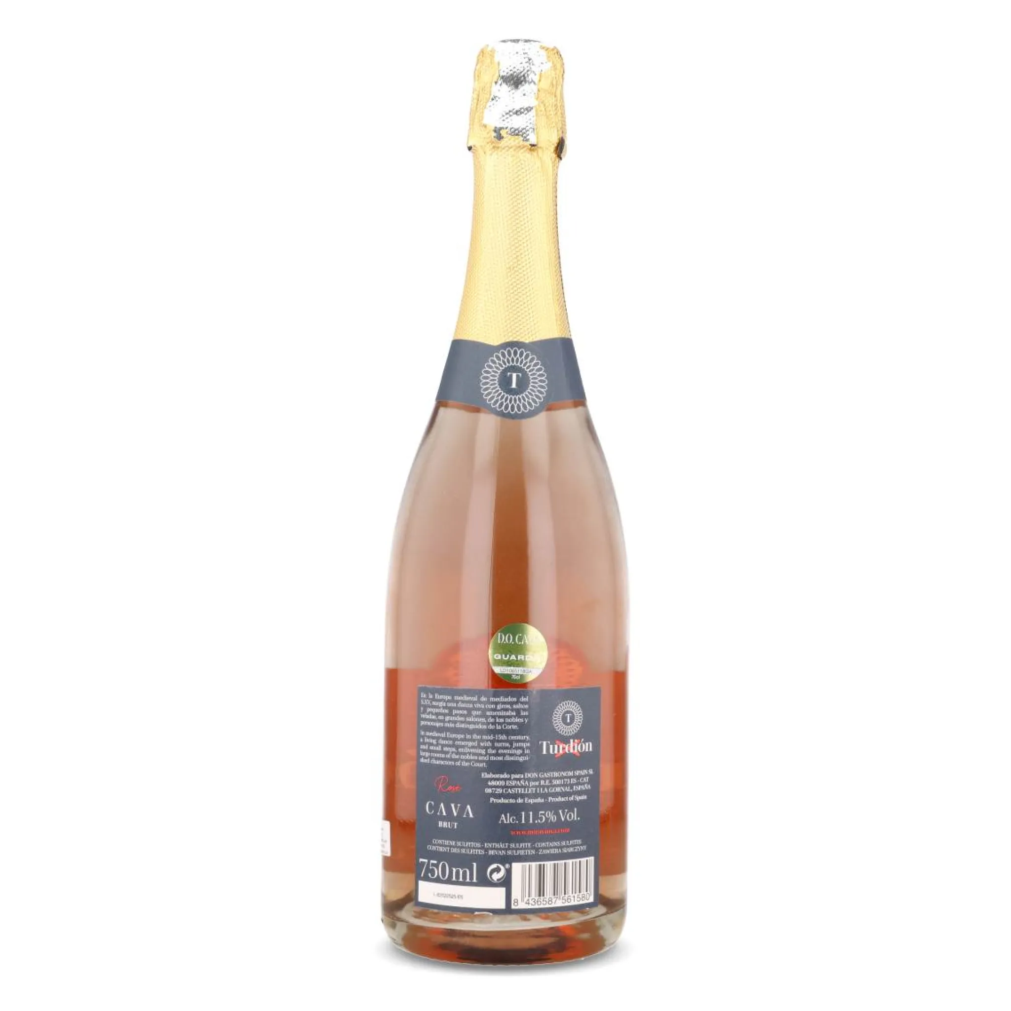 Clearance Turdion Cava Brut Rose, 750ml Ingredients Brands|Spanish Ingredients