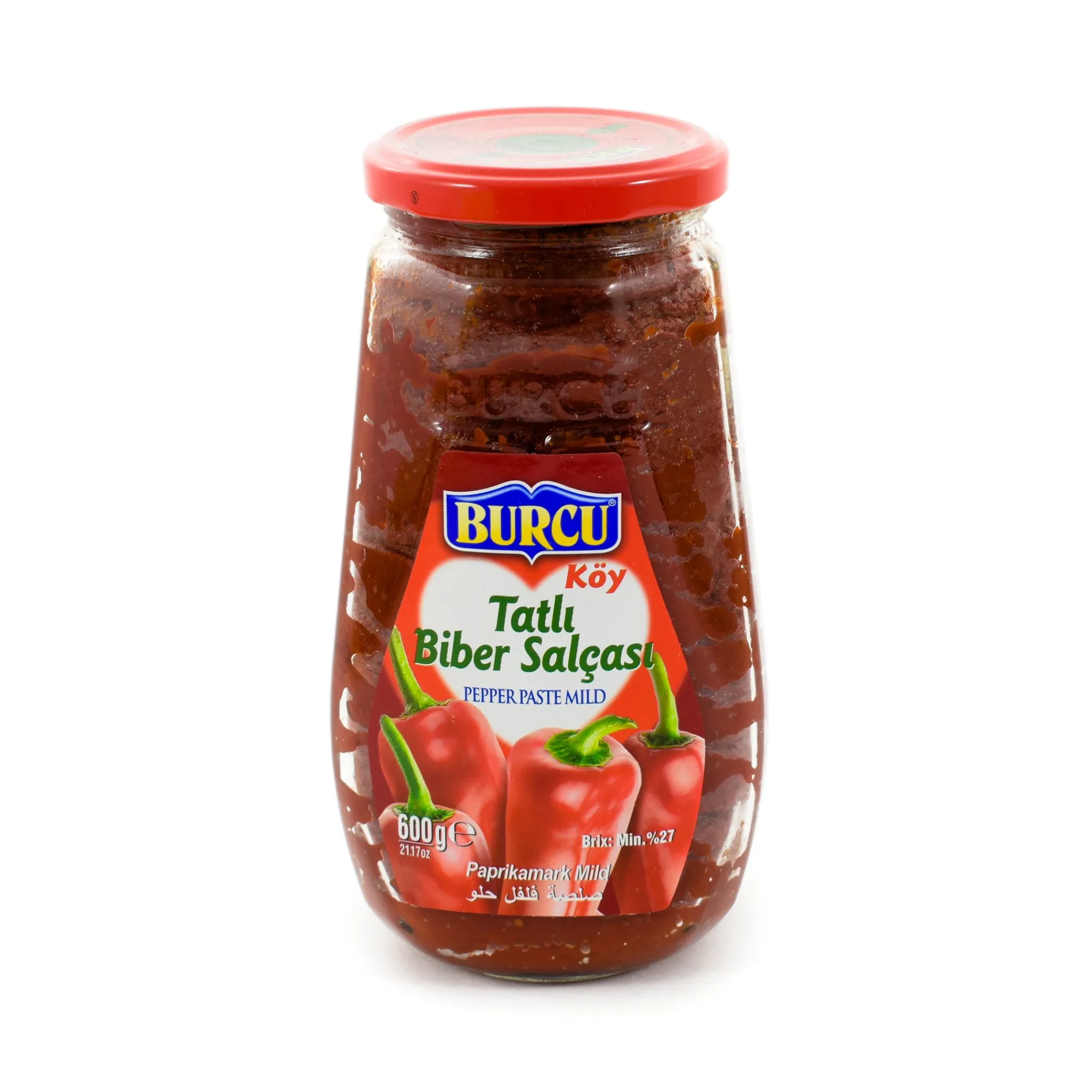 Best Turkish Mild Pepper Paste - Biber Salcasi, 600g Middle Eastern Ingredients|Sauces & Condiments