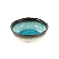Discount Turquoise Glaze Bowl, 12cm dia x 4cm high Tableware Brands|Japanese Ingredients