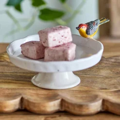 Clearance Tweet White Stoneware Cake Stand, 19cm Tableware Brands