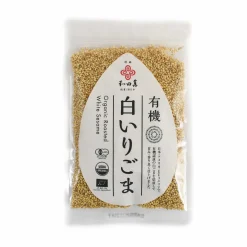 Hot Umami Organic White Roasted Sesame Seeds, 50g Ingredients Brands|Baking Ingredients
