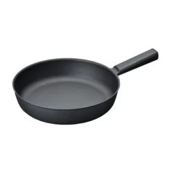 Black Japanese Lightweight Cast Iron Frying Pan Japanese Ingredients|Pots & Pans