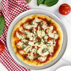 New Wide Rim Pizza Pan, 12" American Ingredients