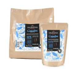 Best Caraibe 66% Dark Chocolate Chips French Ingredients|Chocolate & Sweets