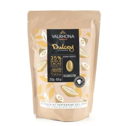 Outlet Dulcey 35% Blonde Chocolate Chips, 250g French Ingredients|Chocolate & Sweets