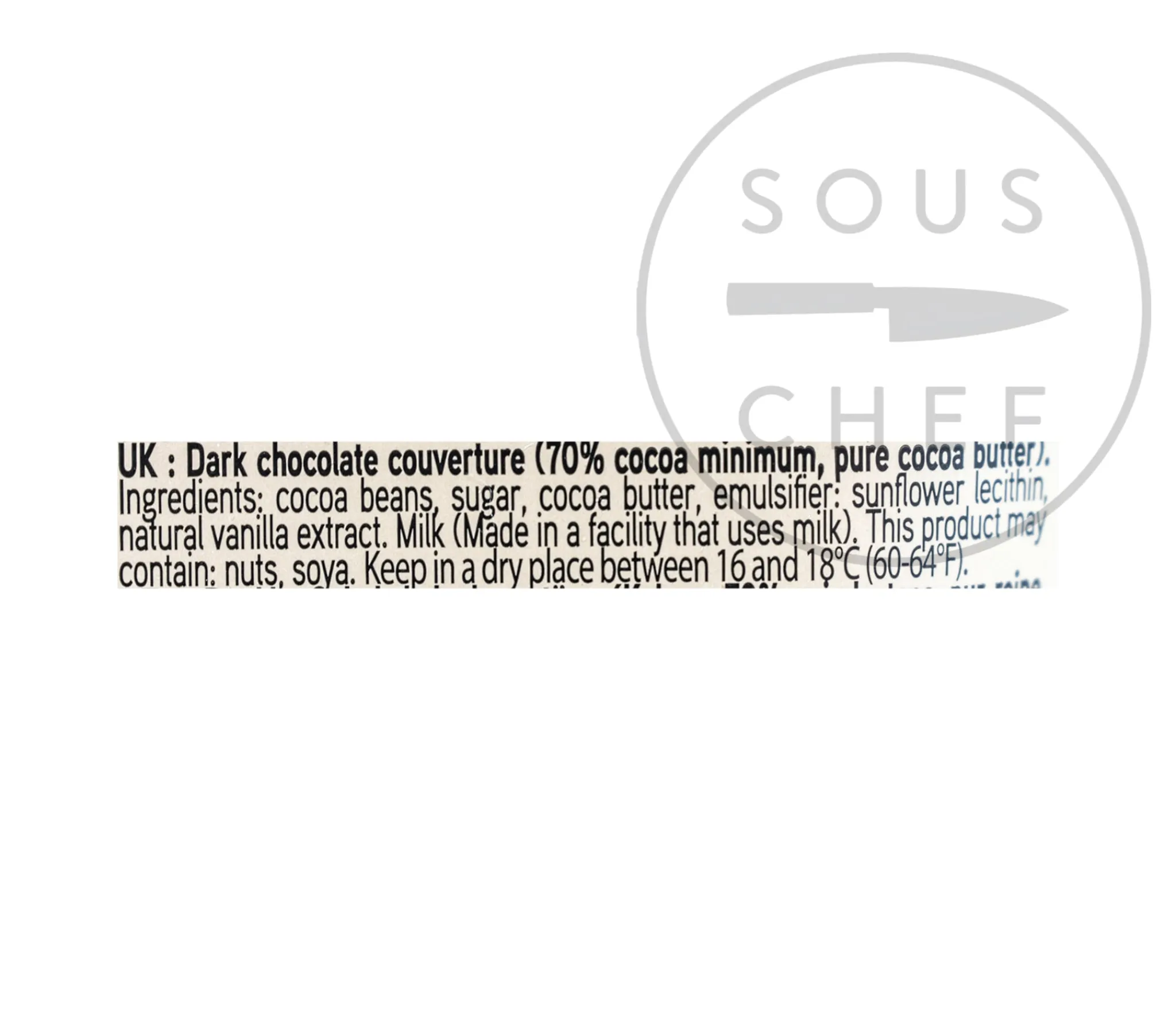 Hot Guanaja 70% Dark Chocolate Chips French Ingredients|Baking Ingredients