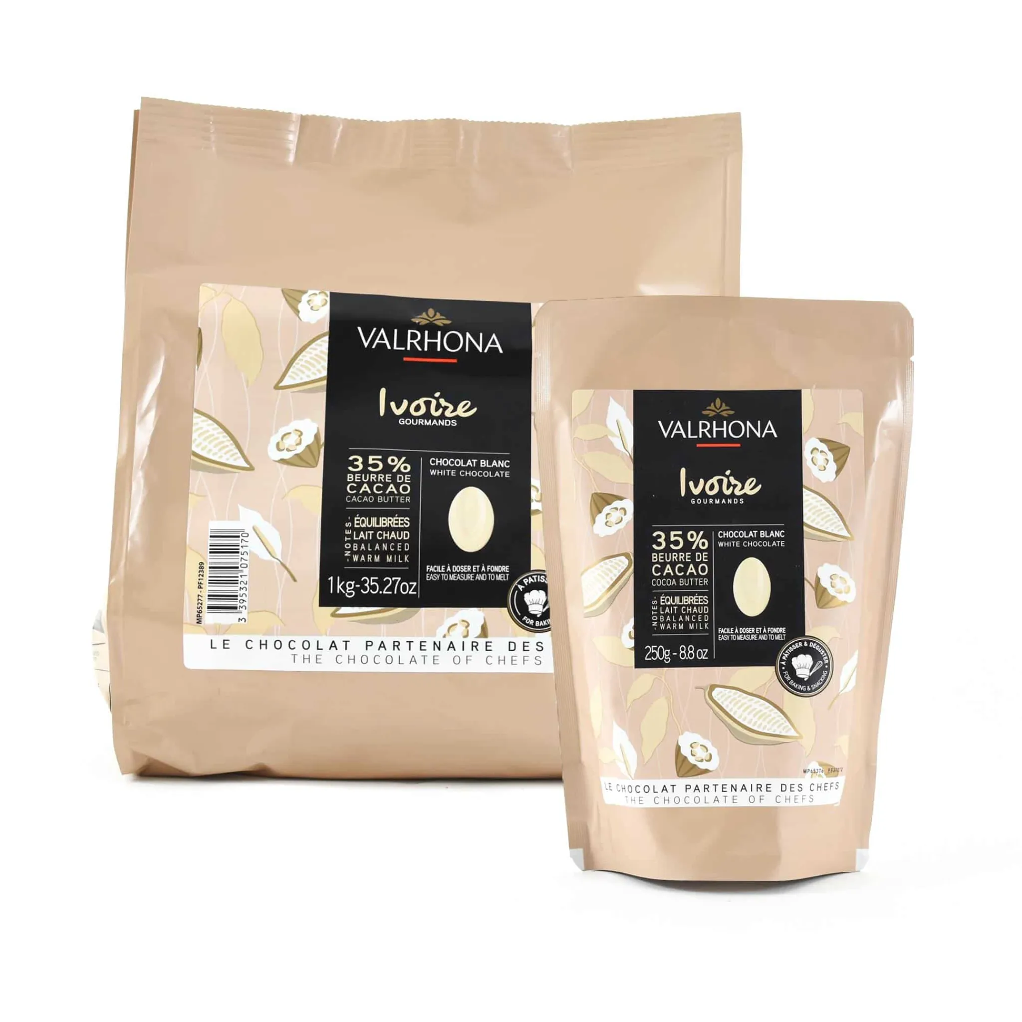New Ivoire White Chocolate Chips French Ingredients|Chocolate & Sweets