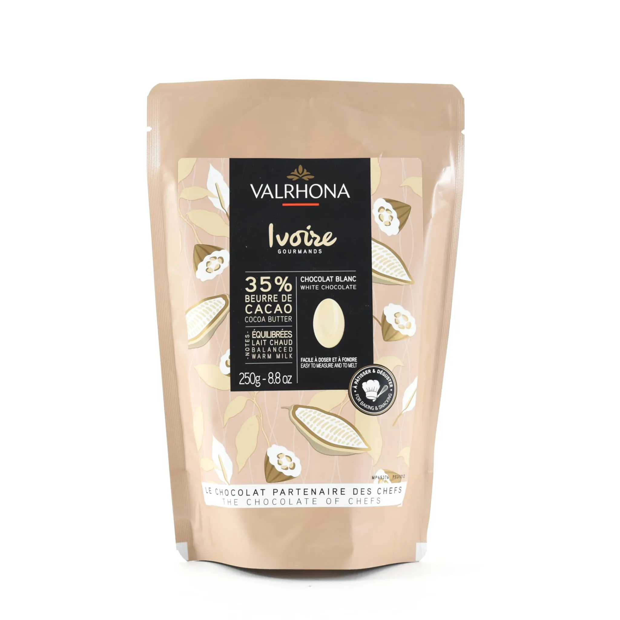 New Ivoire White Chocolate Chips French Ingredients|Chocolate & Sweets