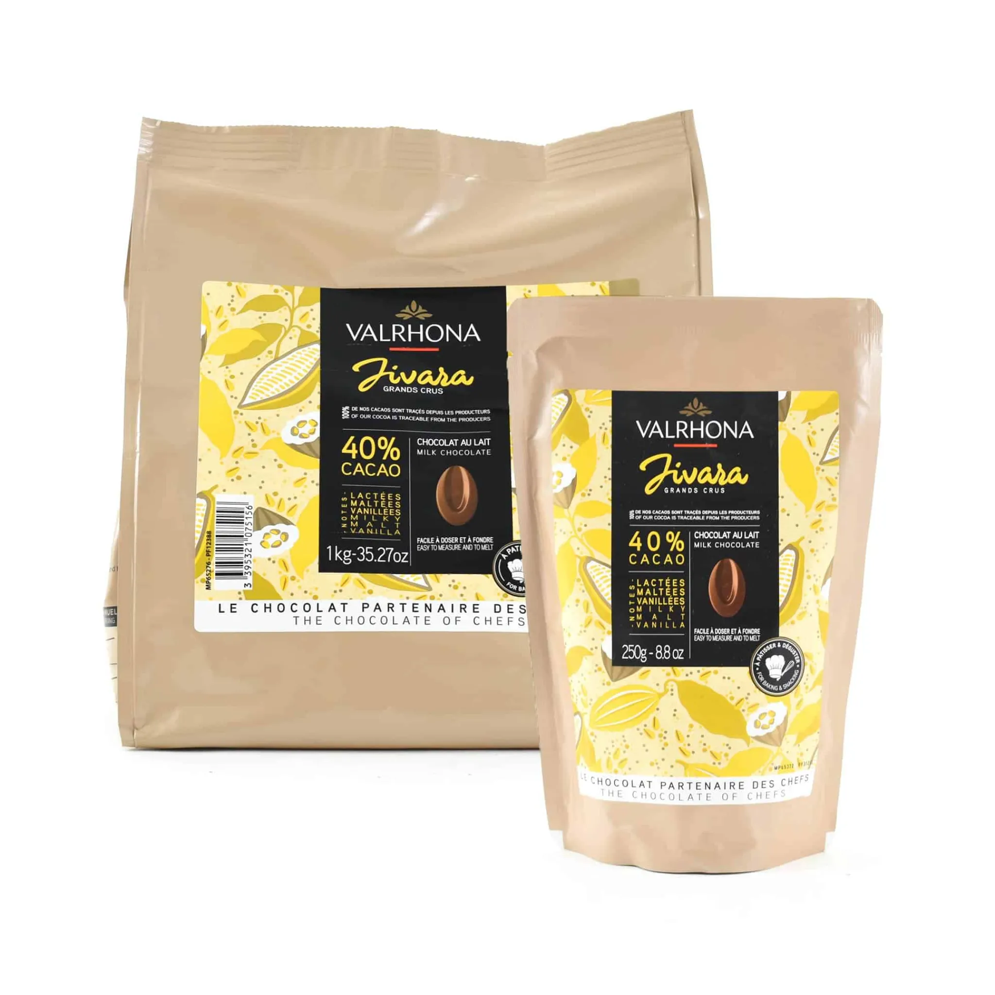 Sale Jivara 40% Milk Chocolate Chips French Ingredients|Chocolate & Sweets
