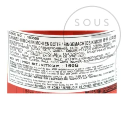 Sale Vegetarian Kimchi, 160g Ingredients Brands|Korean Ingredients