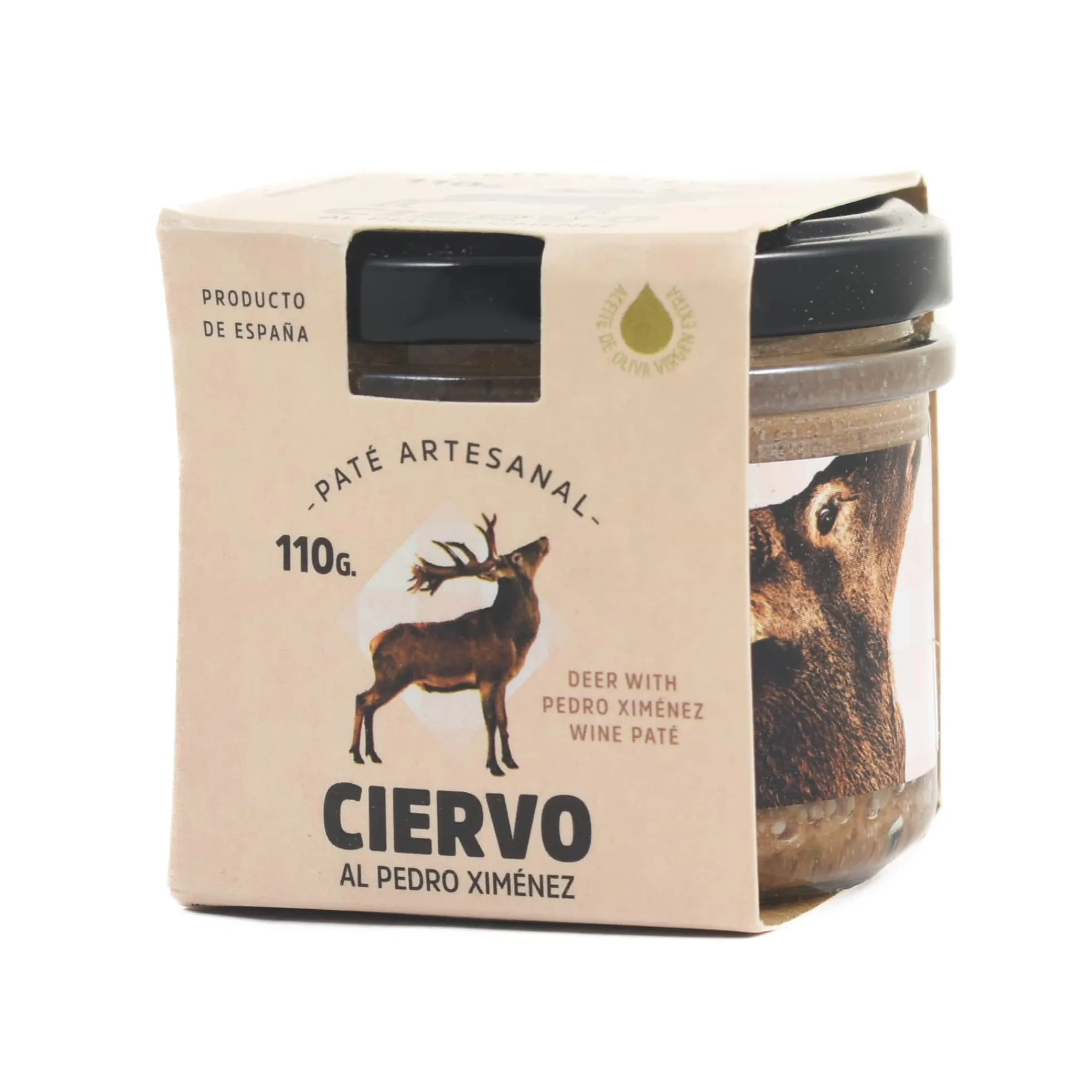 Clearance Venison Pate with Pedro Ximenez Wine, 110g Ingredients Brands|Spanish Ingredients