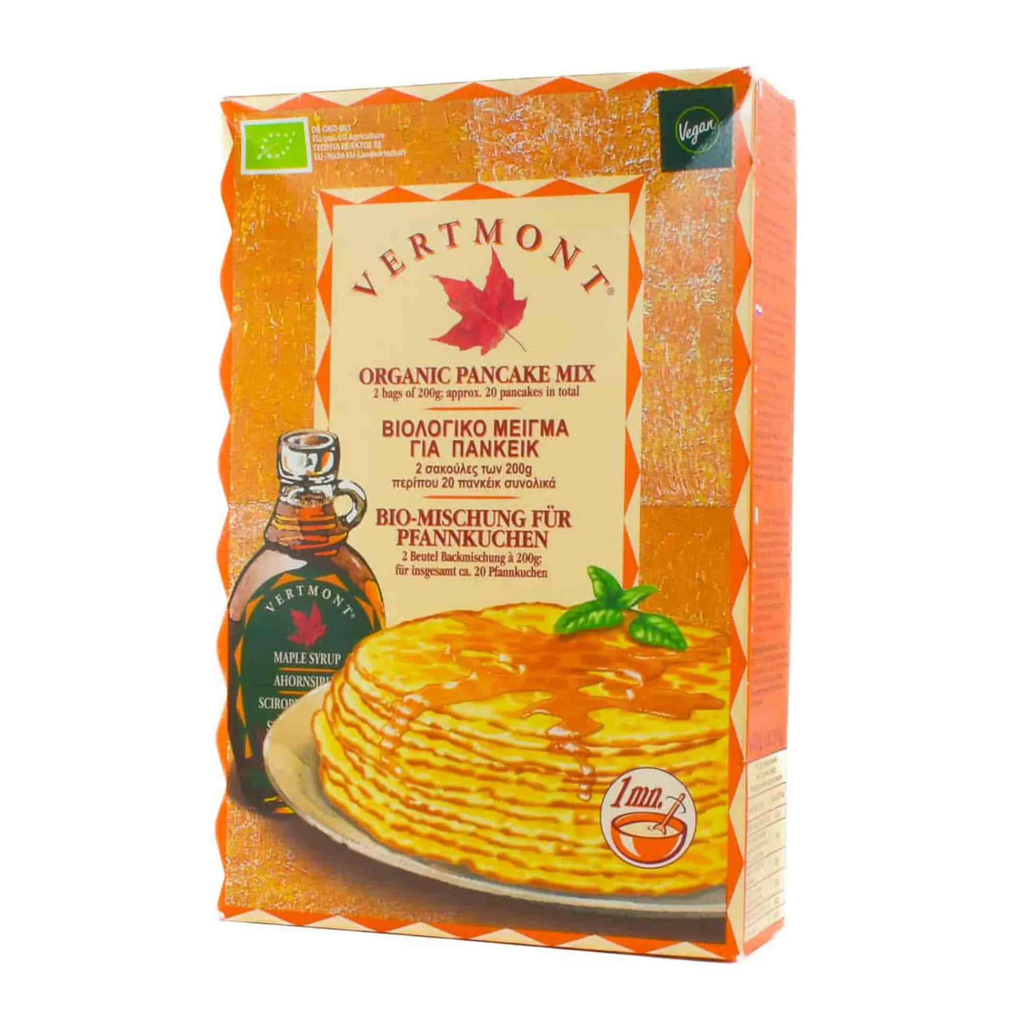 Organic Pancake Mix, 400g Ingredients Brands|American Ingredients
