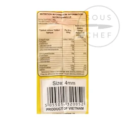 Discount Vietnamese Rice Pho Noodles Bahn Pho, 4mm, 400g Southeast Asian Ingredients|Ingredients Brands