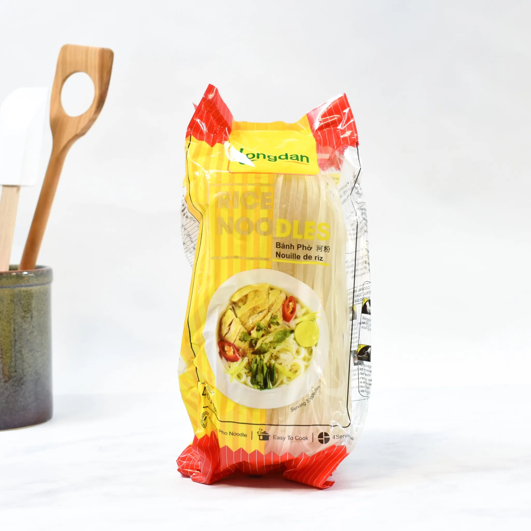 Discount Vietnamese Rice Pho Noodles Bahn Pho, 4mm, 400g Southeast Asian Ingredients|Ingredients Brands