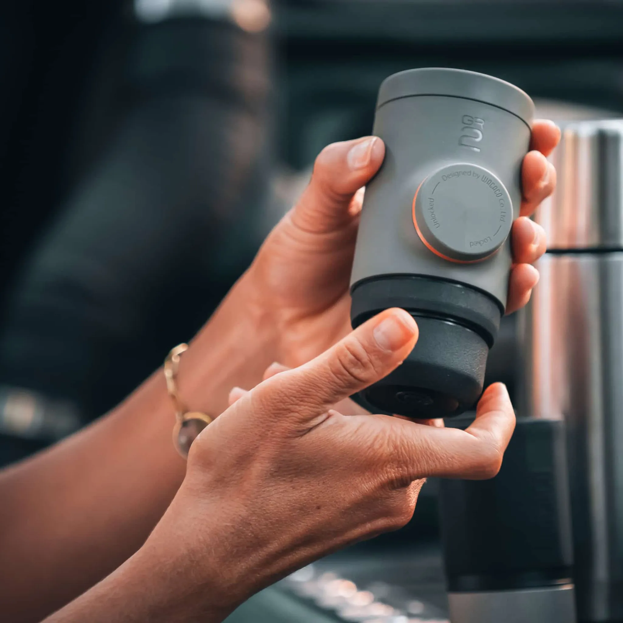 New MiniPresso GR2 Handheld Espresso Maker Tableware Brands