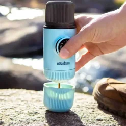 Best Nanopresso Light Blue Elements Handheld Espresso Maker Tableware Brands