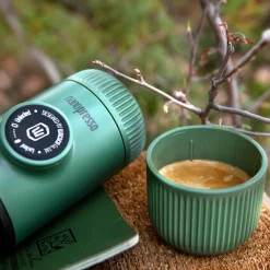Sale Nanopresso Moss Green Elements Handheld Espresso Maker Tableware Brands