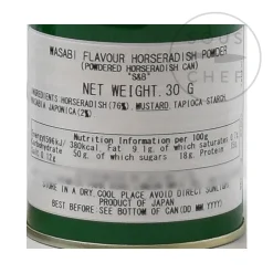 Discount Wasabi Flavour Horseradish Powder, 30g Ingredients Brands|Japanese Ingredients