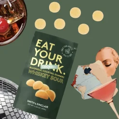 Discount Whiskey Sour 5V Alcoholic Cocktail Jelly Sweets, 160g Ingredients Brands|Chocolate & Sweets