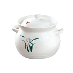 Best White Clay Soup Pot, 3.3L Chinese Ingredients|Pots & Pans