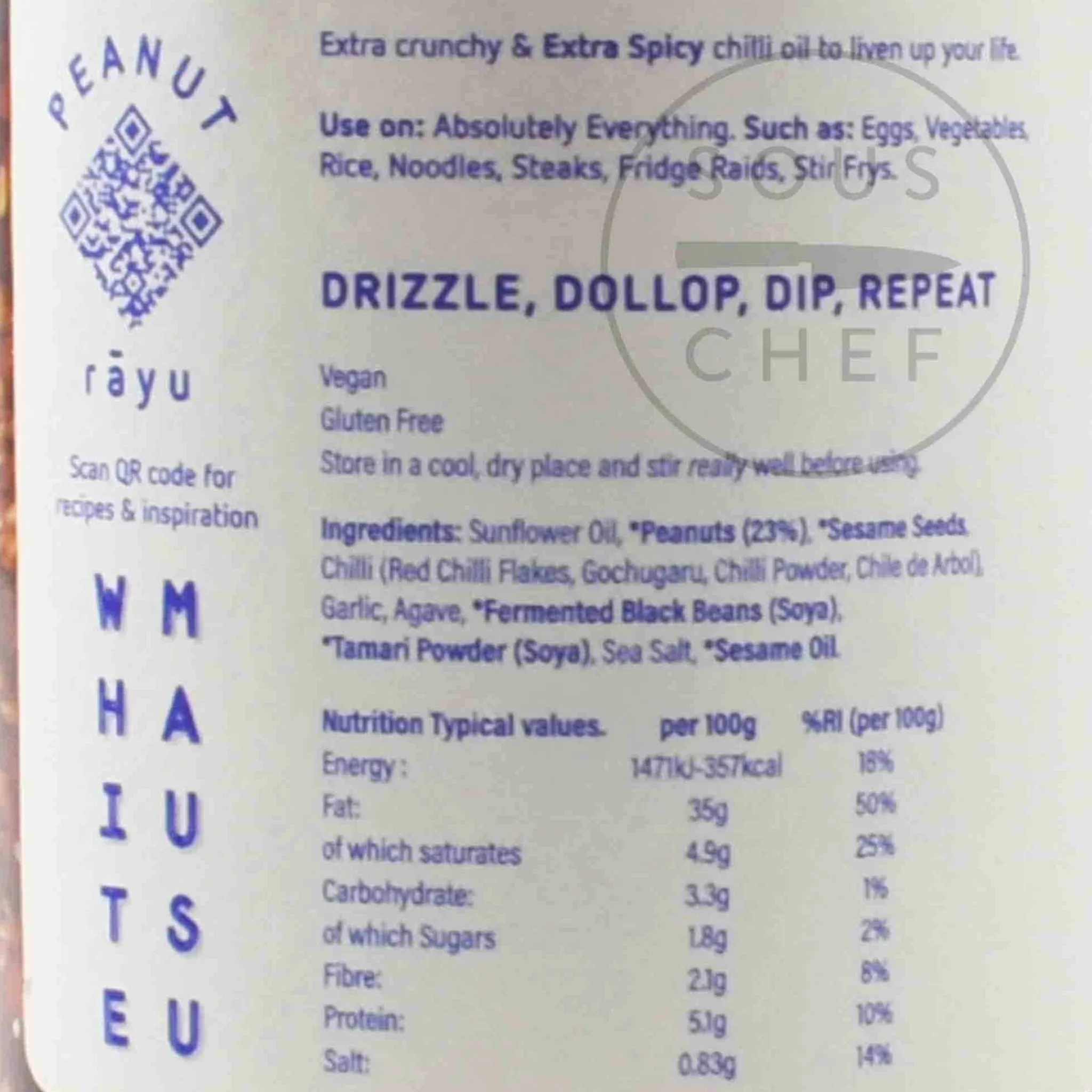 Clearance Extra Hot Peanut Rayu, 240g Sauces & Condiments|Ingredients Brands