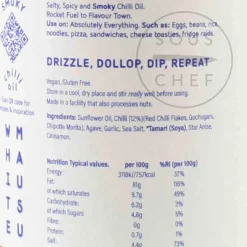 Clearance Smoky Chilli Oil, 240g Sauces & Condiments|Ingredients Brands