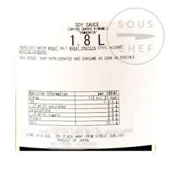 New White Soy Sauce - Yamashin Shiro Shoyu, 1.8l Ingredients Brands|Japanese Ingredients