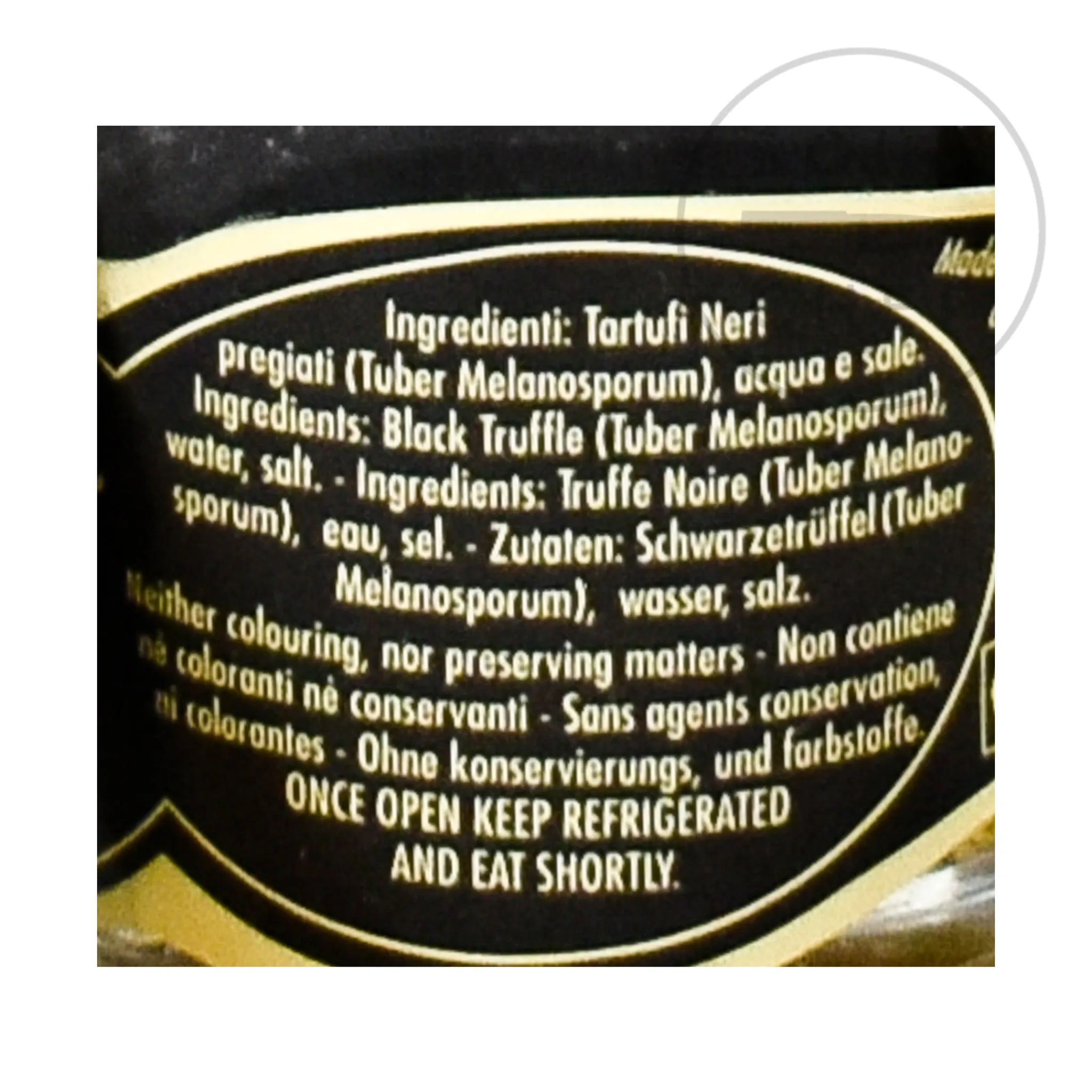 Outlet Whole Black Winter Truffle, 25g Ingredients Brands|Italian Ingredients