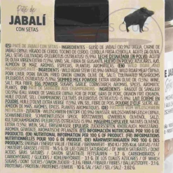 Discount Wild Boar & Mushroom Pate, 110g Spanish Ingredients|Snacks