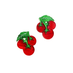 Discount Tomato Stud Earrings Tableware Brands