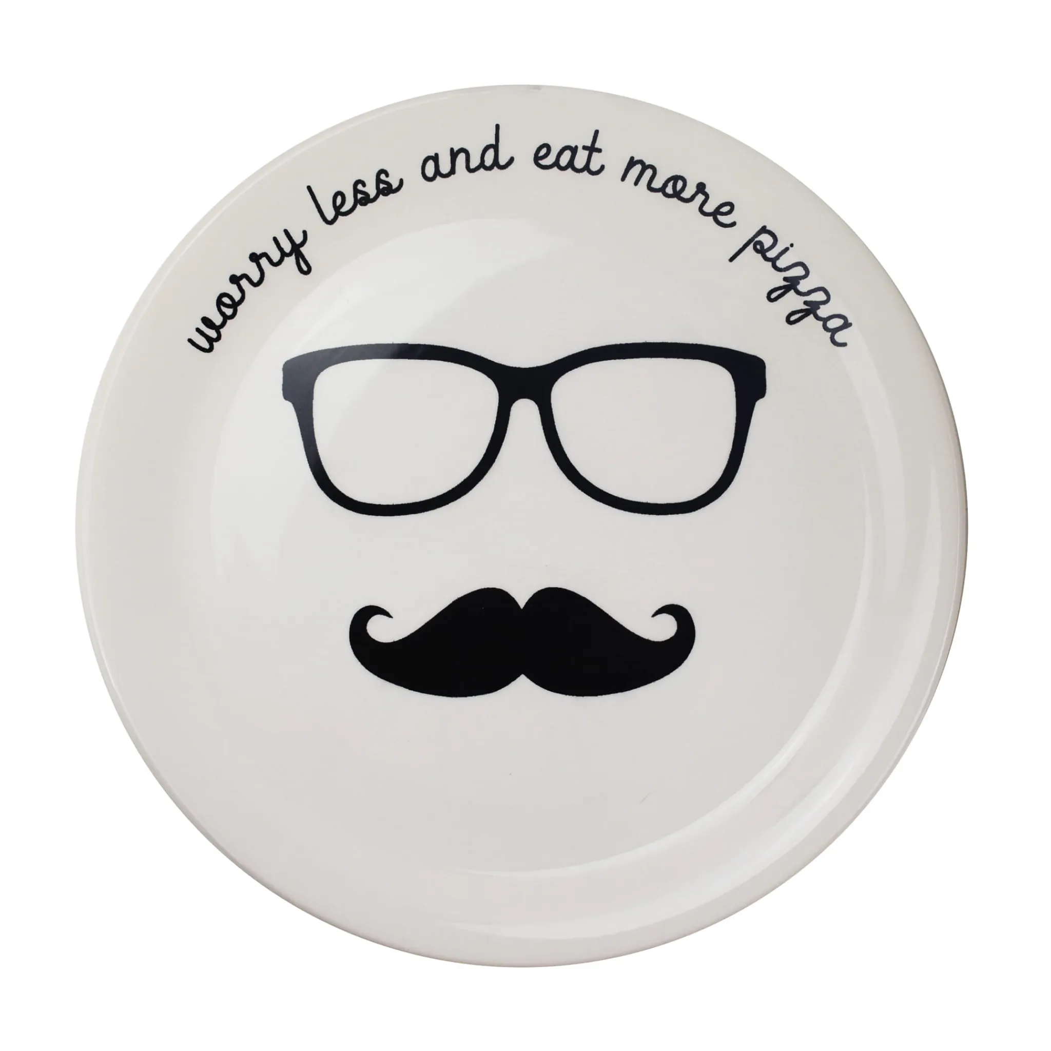 Discount Worry Less And Eat More Pizza Pizza Plate, 31cm Tableware Brands|Italian Ingredients