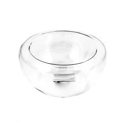 Discount 3 x 260ml Large Double-Walled Glass Bowl Tableware Brands|Crockery & Dinnerware