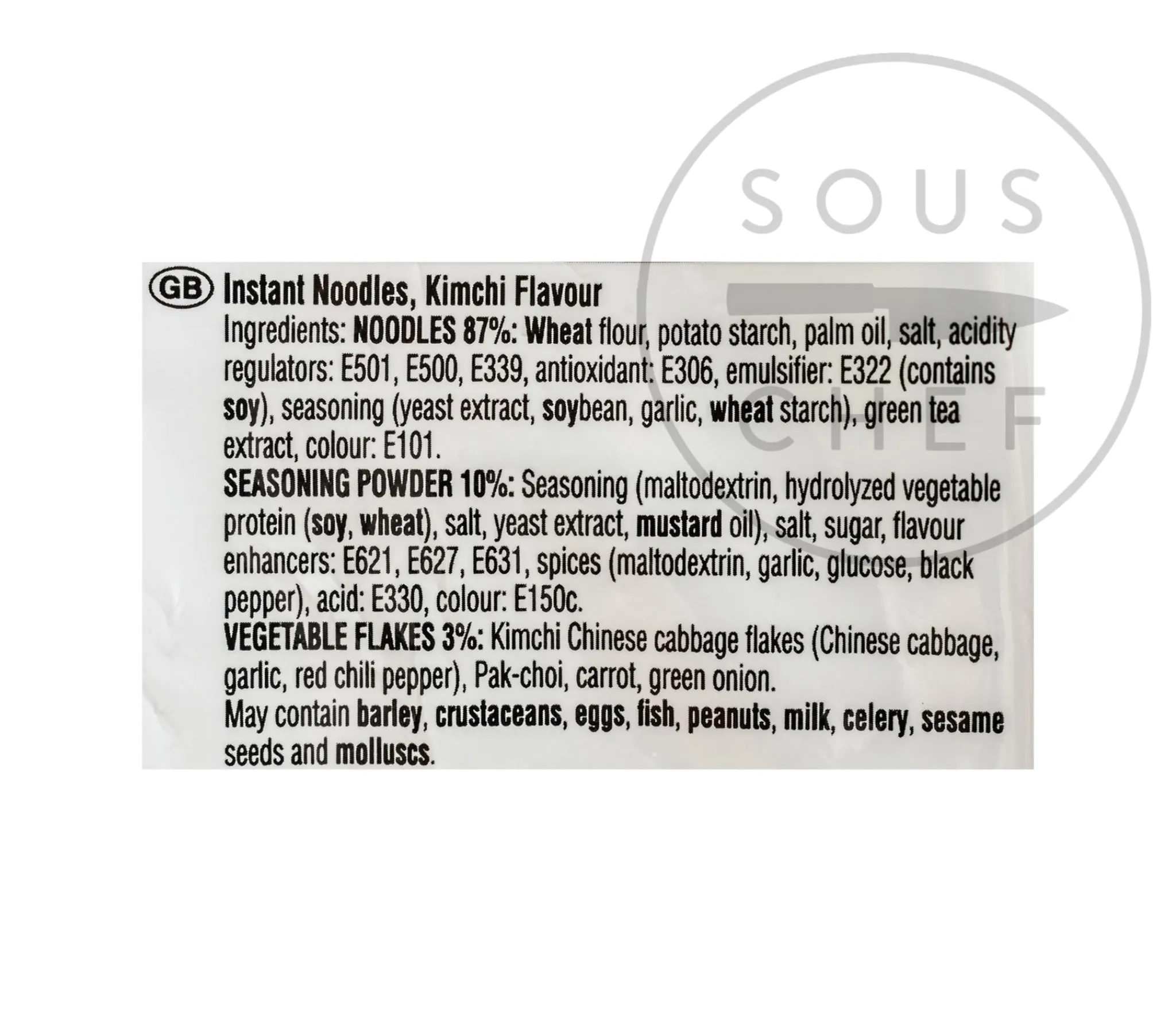 Discount 20 x Packs of Kimchi Ramyun Noodles Ingredients Brands|Korean Ingredients