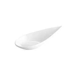 New 12 x Small Porcelain Tear Drop Canape Spoon Tableware Brands|Japanese Ingredients