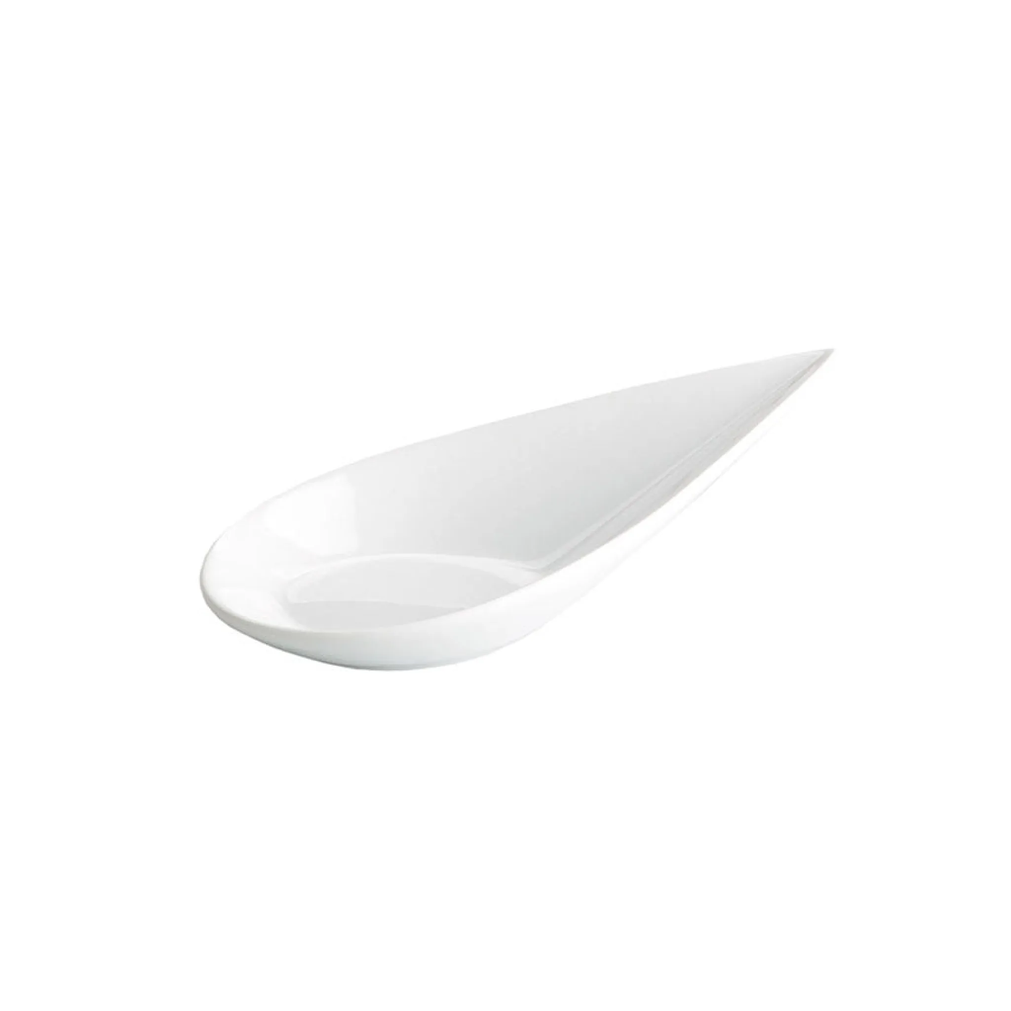 New 12 x Small Porcelain Tear Drop Canape Spoon Tableware Brands|Japanese Ingredients