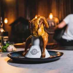 Outlet Ceramic Sitting Chicken Roaster Bbq & Smoking