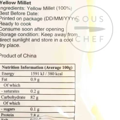Online Yellow Millet, 454g Ingredients Brands|Chinese Ingredients